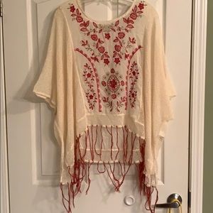 Embroidered Coverup